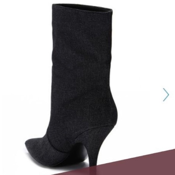 Kendall & Kylie Callie Mid Calf Denim Boot - Picture 3 of 3